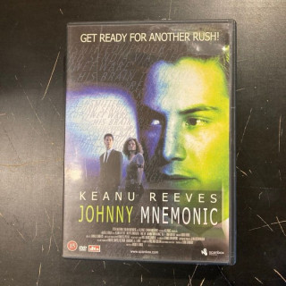 Johnny Mnemonic DVD (G/VG+) -toiminta/sci-fi-